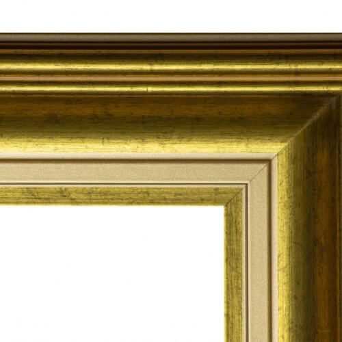 Złota klasyczna ramka - 2