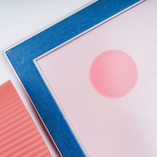 Niebieska rama do obrazow - 5