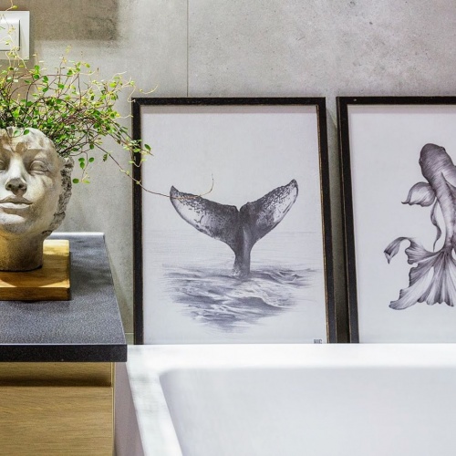 Czarna cienka skandynawska - 3