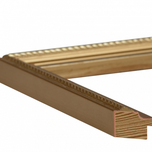 Cienka ozdobna złota ramka - 3