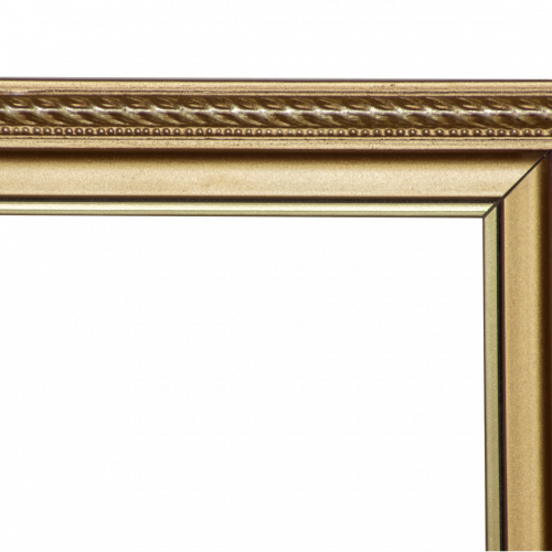 Cienka ozdobna złota ramka - 4