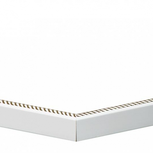 Ozdobna biało-złota ramka - 4