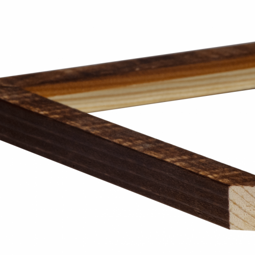 Mała brązowa ramka - 2