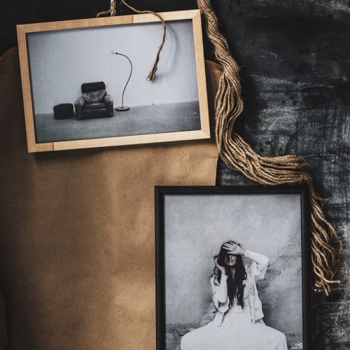 Cieniutka drewniana ramka - 6