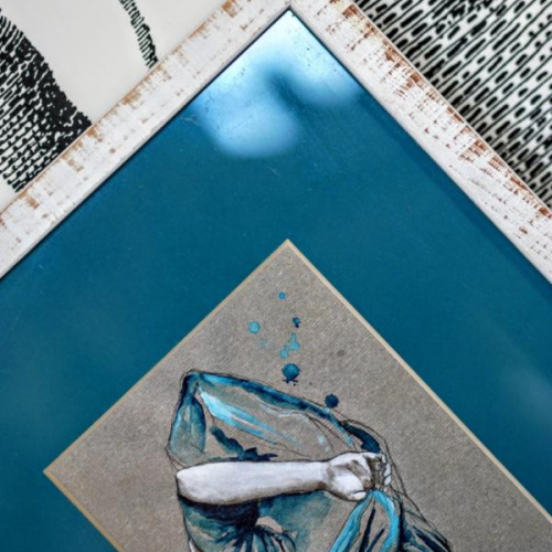 Mała biała ramka - 4