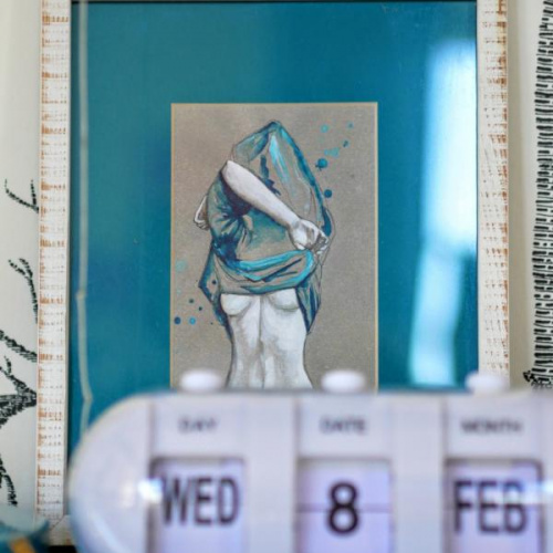 Mała biała ramka - 3