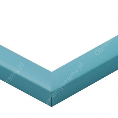 Błękitna wąska ramka - 4