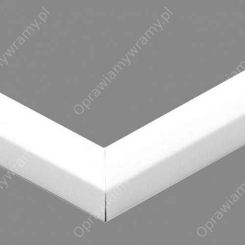 Biała obła ramka - 4