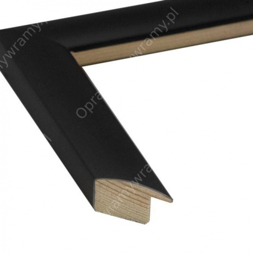 Czarna cienka ramka do oprawy zdjęć - 2