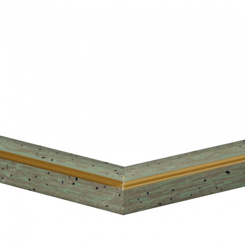 Ramka szarozielona do akwareli - 4