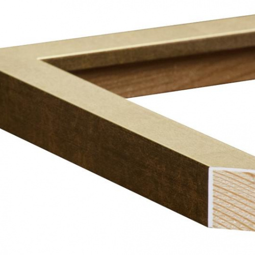 Złota prosta cienka ramka - 5