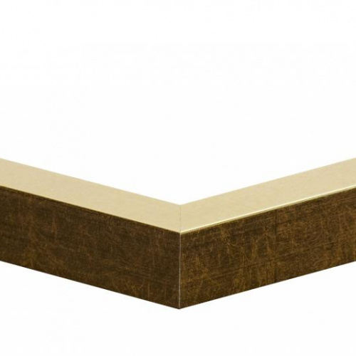 Złota prosta cienka ramka - 6