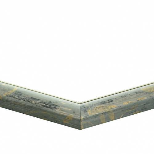 Srebrno niebieska przecierana - 5