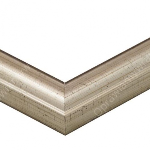 Srebrna postarzana ramka - 4