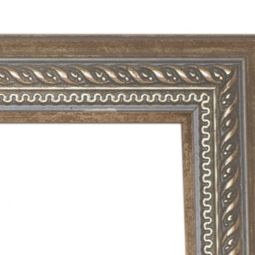 Srebrnozłoty cienki warkoczyk - 3