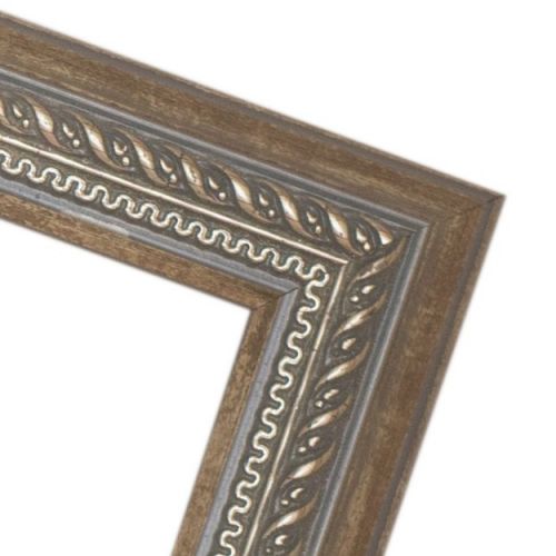 Srebrnozłoty cienki warkoczyk