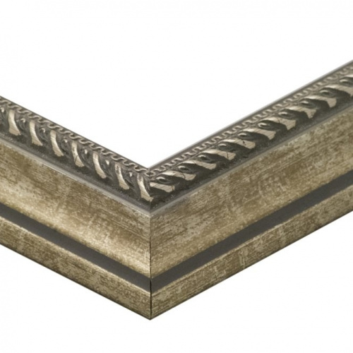 Srebrnozłoty cienki warkoczyk - 4