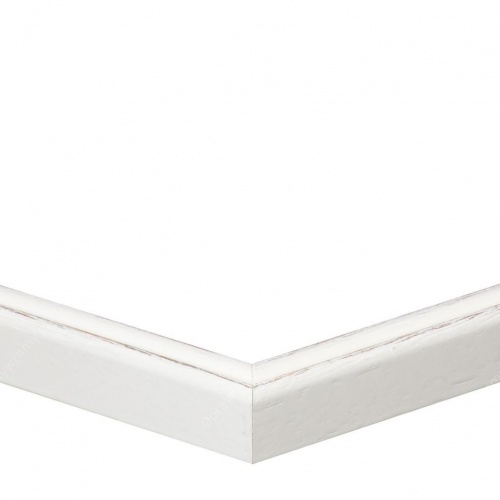 Biała retro ramka - 7