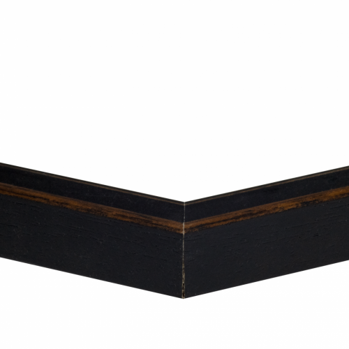 Czarna wąska przecierana - 8