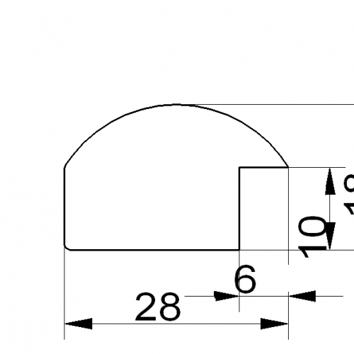 Wąska srebrno-czerwona - 5