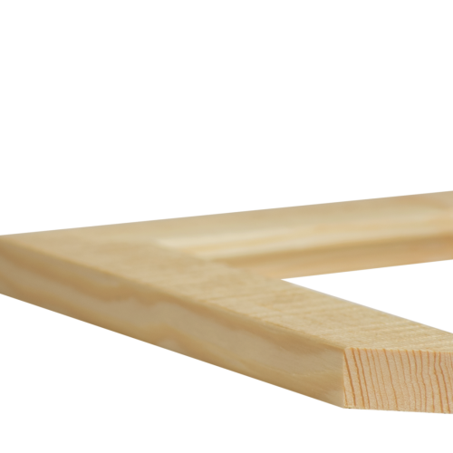 Prosta sosnowa ramka 3 cm - 2
