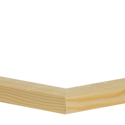 Prosta sosnowa ramka 3 cm - 4
