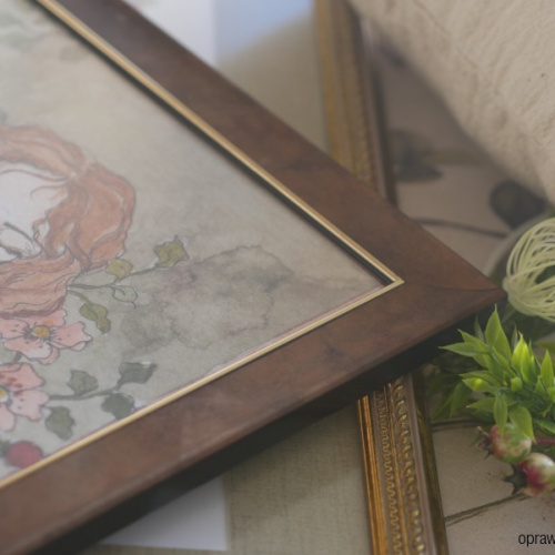 Ramka w kolorach rdzy - 4