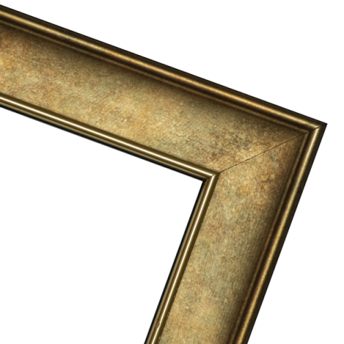 Ramka w kolorach rdzy