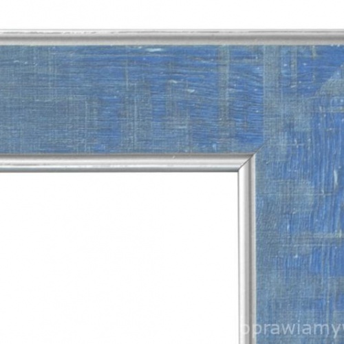Niebieska rama do obrazow - 3
