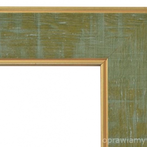 Zielona prosta ramka - 4