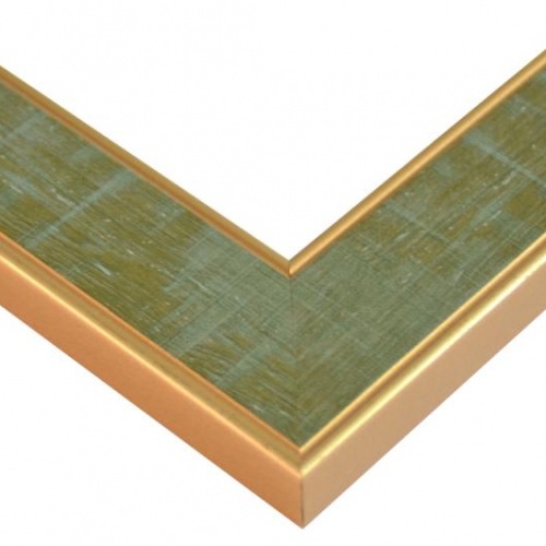 Zielona prosta ramka - 2