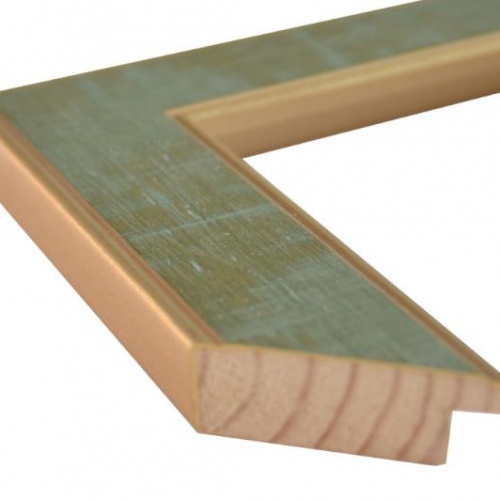 Zielona prosta ramka - 3