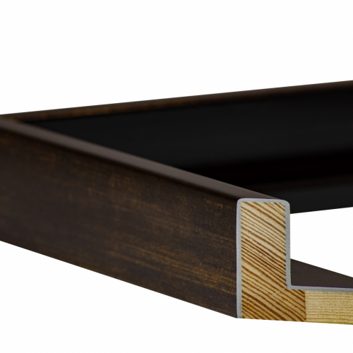 Czarno brązowa ramka amerykańska - 2