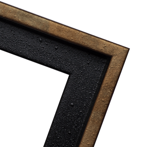 Czarno miedziana rama amerykańska