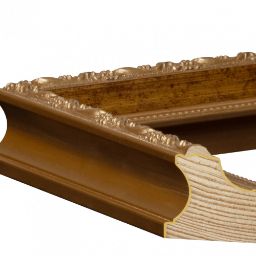 Ozdobna złota ramka - 2