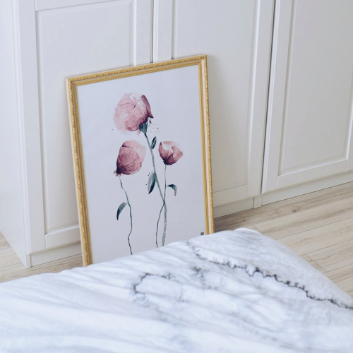 Kremowo złota ramka na pamiątkę komunii - 6