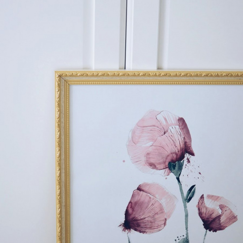 Kremowo złota ramka na pamiątkę komunii - 8