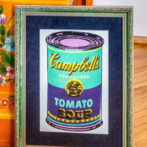 Zielona ramka z ozdobnikiem - 4