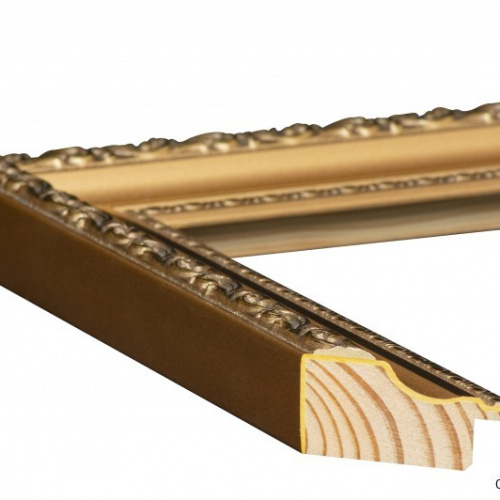 Delikatna złota ramka - 3