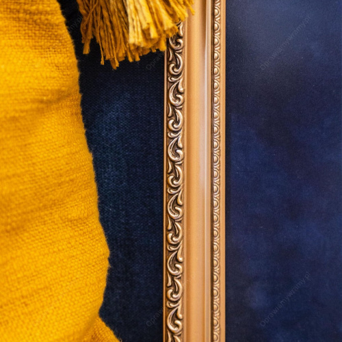 Delikatna złota ramka - 4