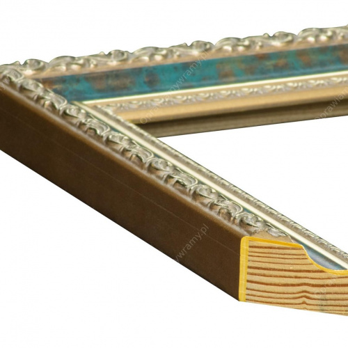 Delikatna zielona ramka - 3