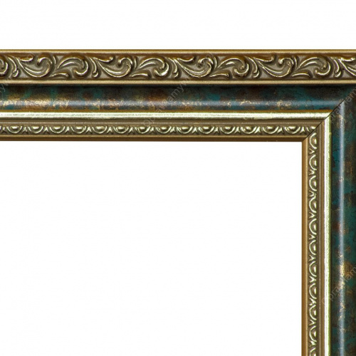 Delikatna zielona ramka - 5