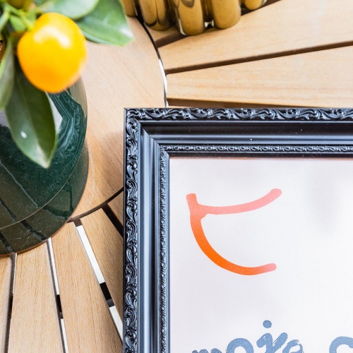 Czarna ramka do kolażu Oli Morawiak - 2