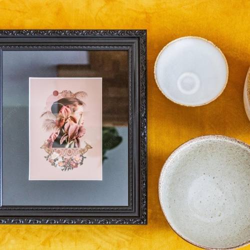 Czarna ramka do kolażu Oli Morawiak - 8