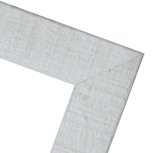 Biała ramka do gablotki