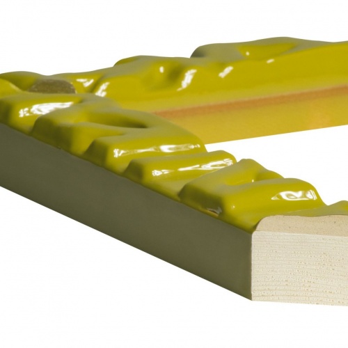 Zielona ramka ornament wysoki połysk - 2