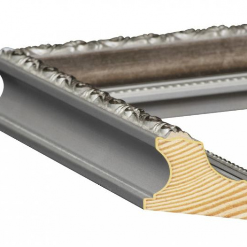 Ozdobna srebrna ramka - 7