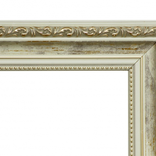 Ozdobna kremowo-złota ramka - 5