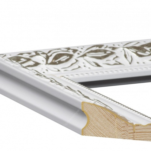 Biało-srebrna z ornamentem - 2