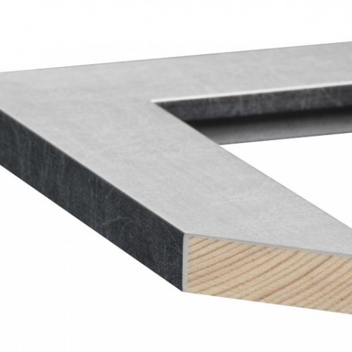 Srebrna nowoczesna rama - 2